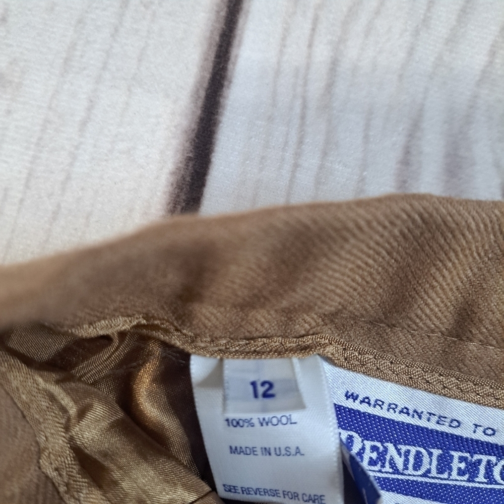 3 FOR 12 SALE PENDLETON 100% Virgin Wool Size 12 Skirt - Picture 9 of 16